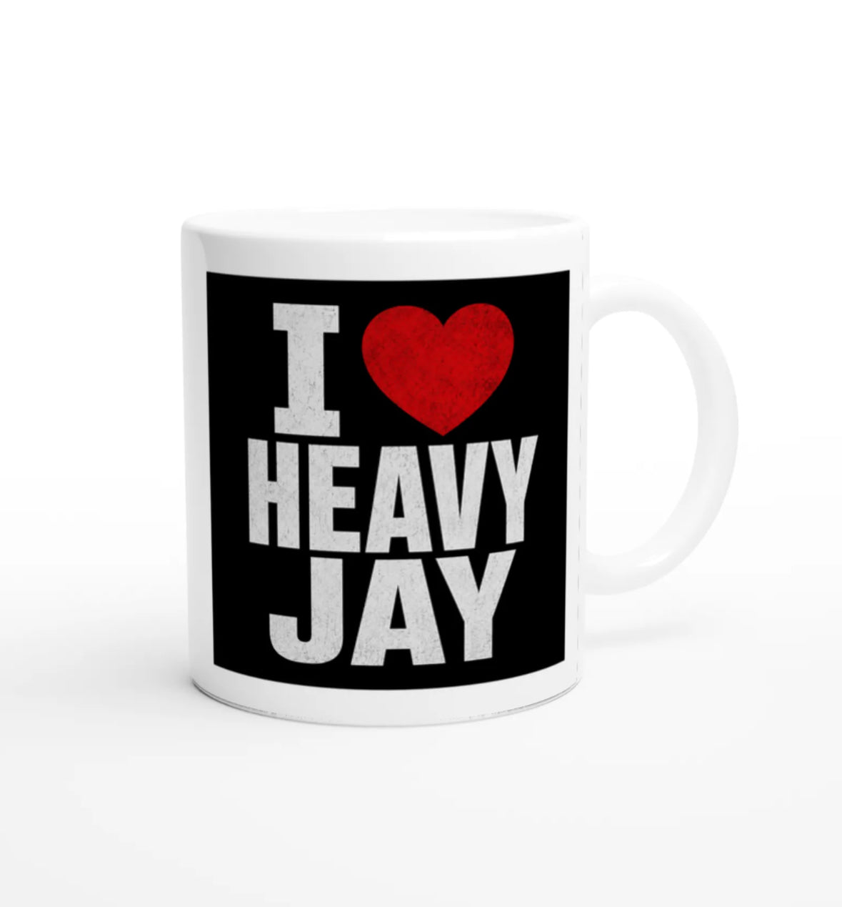 I Love Heavy Jay Mug